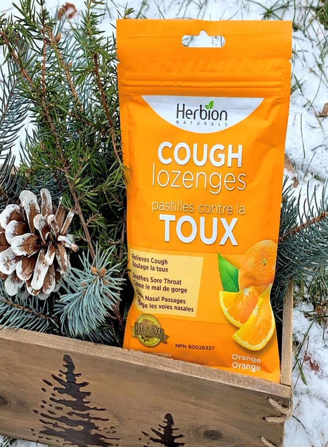 HERBION Orange Cough Lozenge Pouch, 25 CT - Image 3